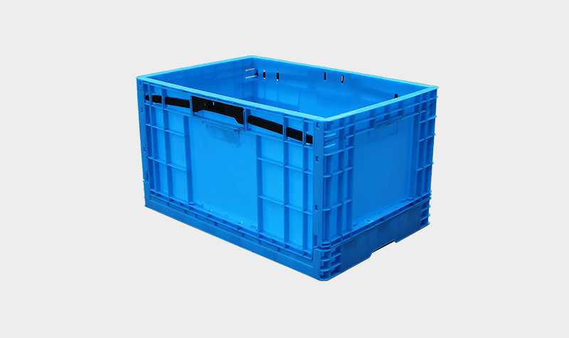 轩盛塑业600-340塑料折叠周转箱